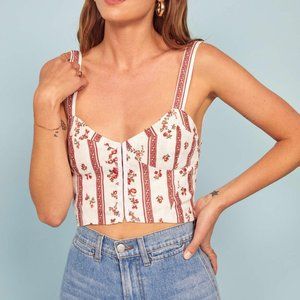 REFORMATION Vittoria Top